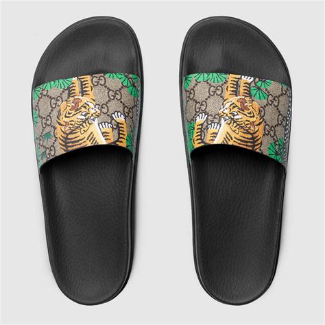 gucci bengal slide sandal